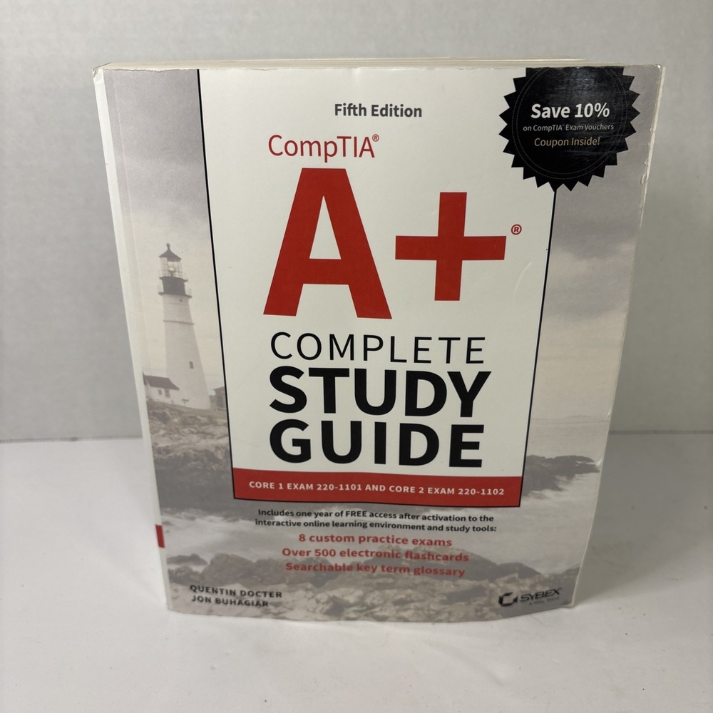 CompTIA A+ Complete Study Guide 5th Ed Exams 220-1101 220-1102 Sybex Book